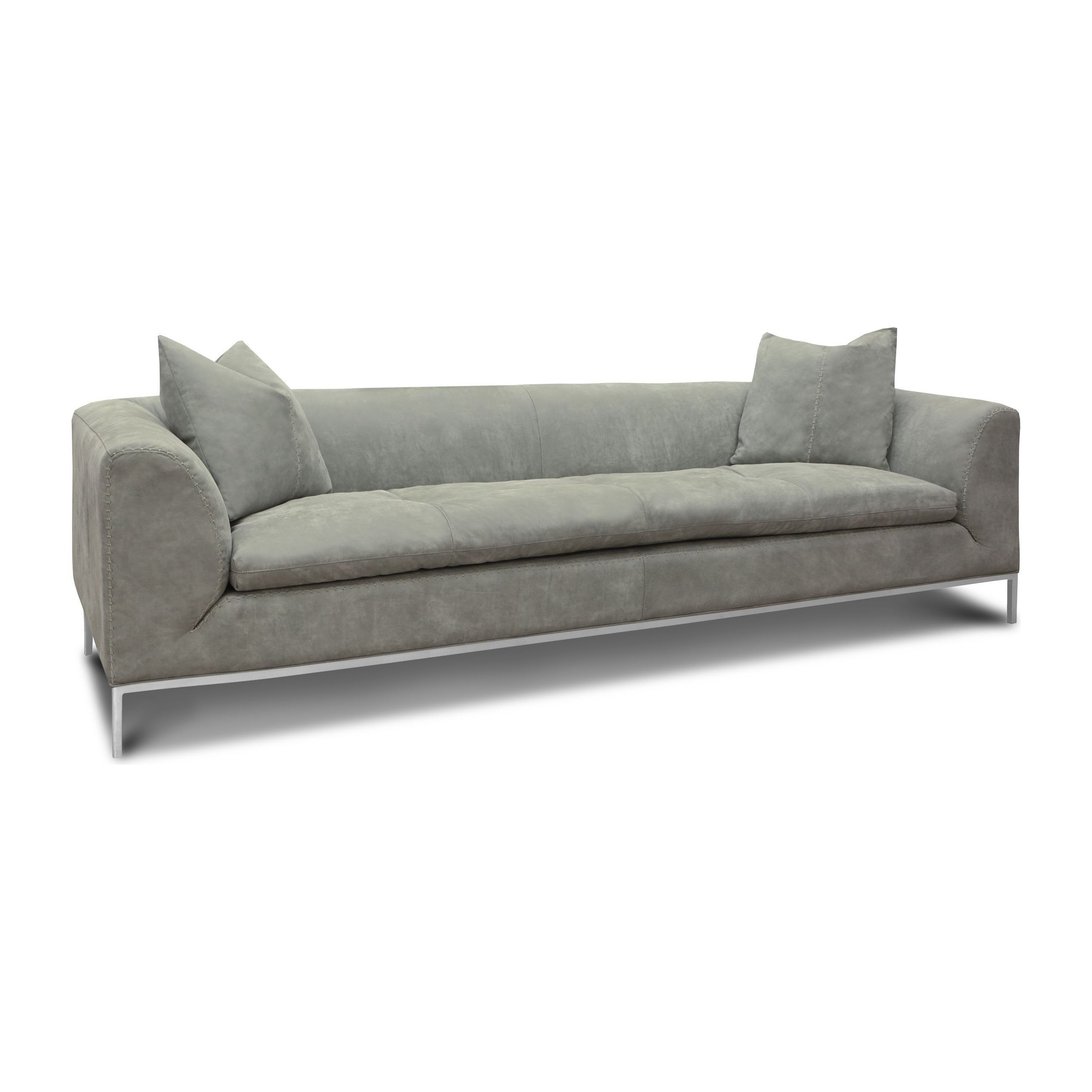Silver couch cheap